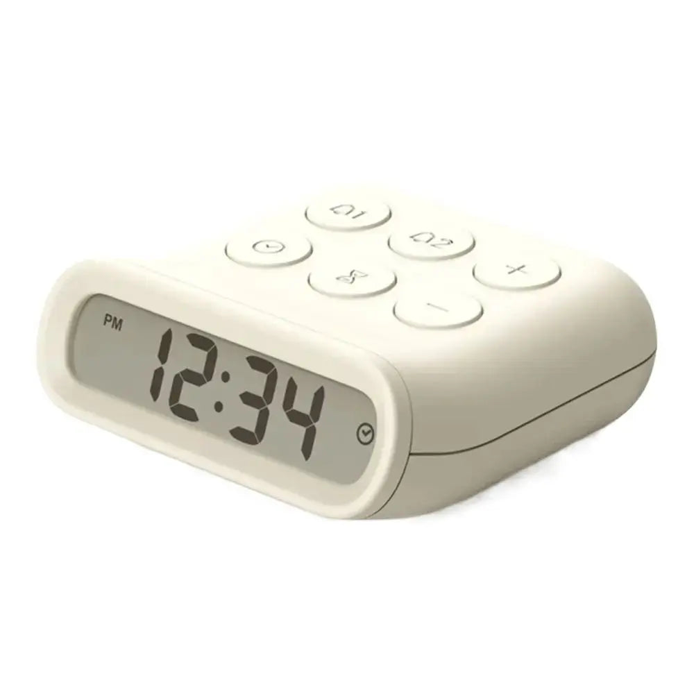 Kitchen Timer Creative Small Alarm Clock Simple Plastic Alarm Clock Mini Portable Electronic Alarm Clock Kitchen Gadget