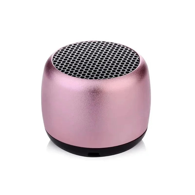 Portable Speakers Handfree Cell Phone Bluetooth Wireless Speaker Small Subwoofer Bass Sound Box Mini Soundbox Metal Audio Player