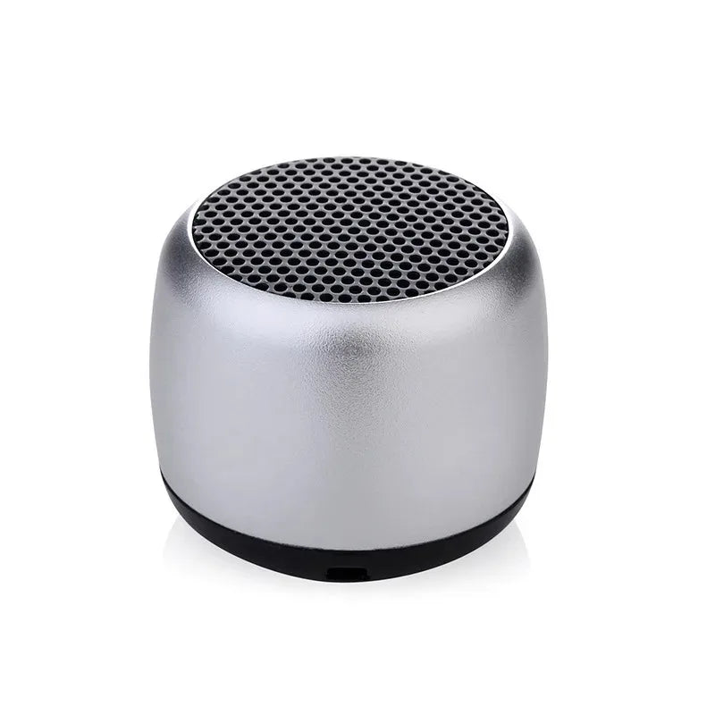 Portable Speakers Handfree Cell Phone Bluetooth Wireless Speaker Small Subwoofer Bass Sound Box Mini Soundbox Metal Audio Player