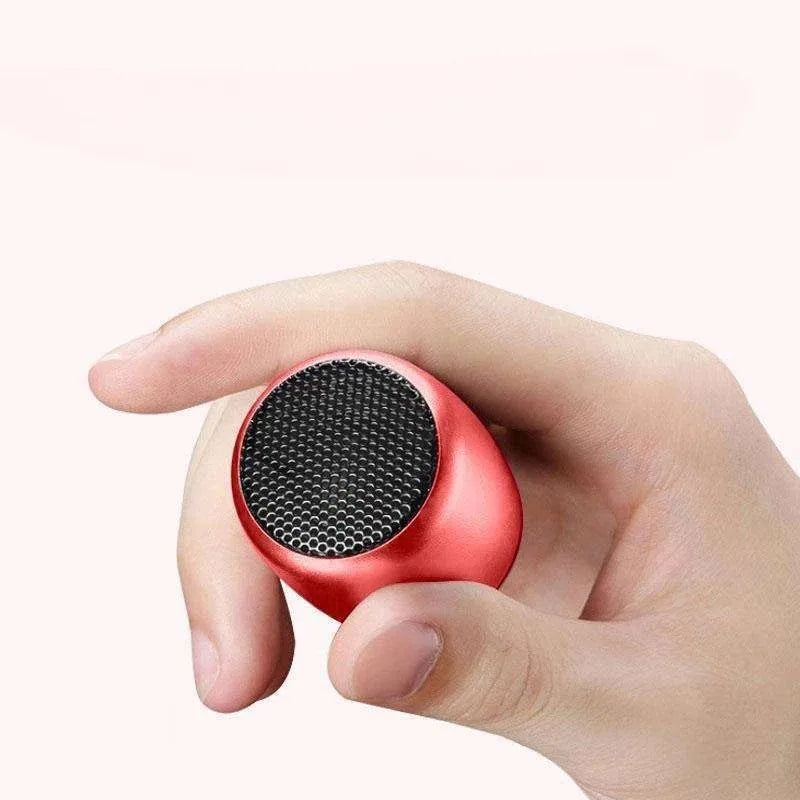 Portable Speakers Handfree Cell Phone Bluetooth Wireless Speaker Small Subwoofer Bass Sound Box Mini Soundbox Metal Audio Player