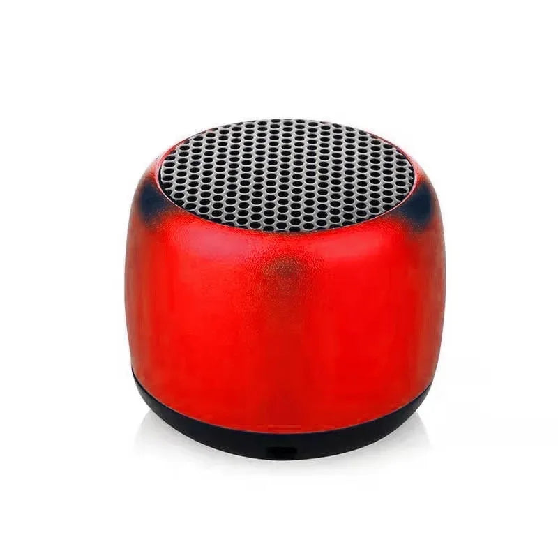 Portable Speakers Handfree Cell Phone Bluetooth Wireless Speaker Small Subwoofer Bass Sound Box Mini Soundbox Metal Audio Player