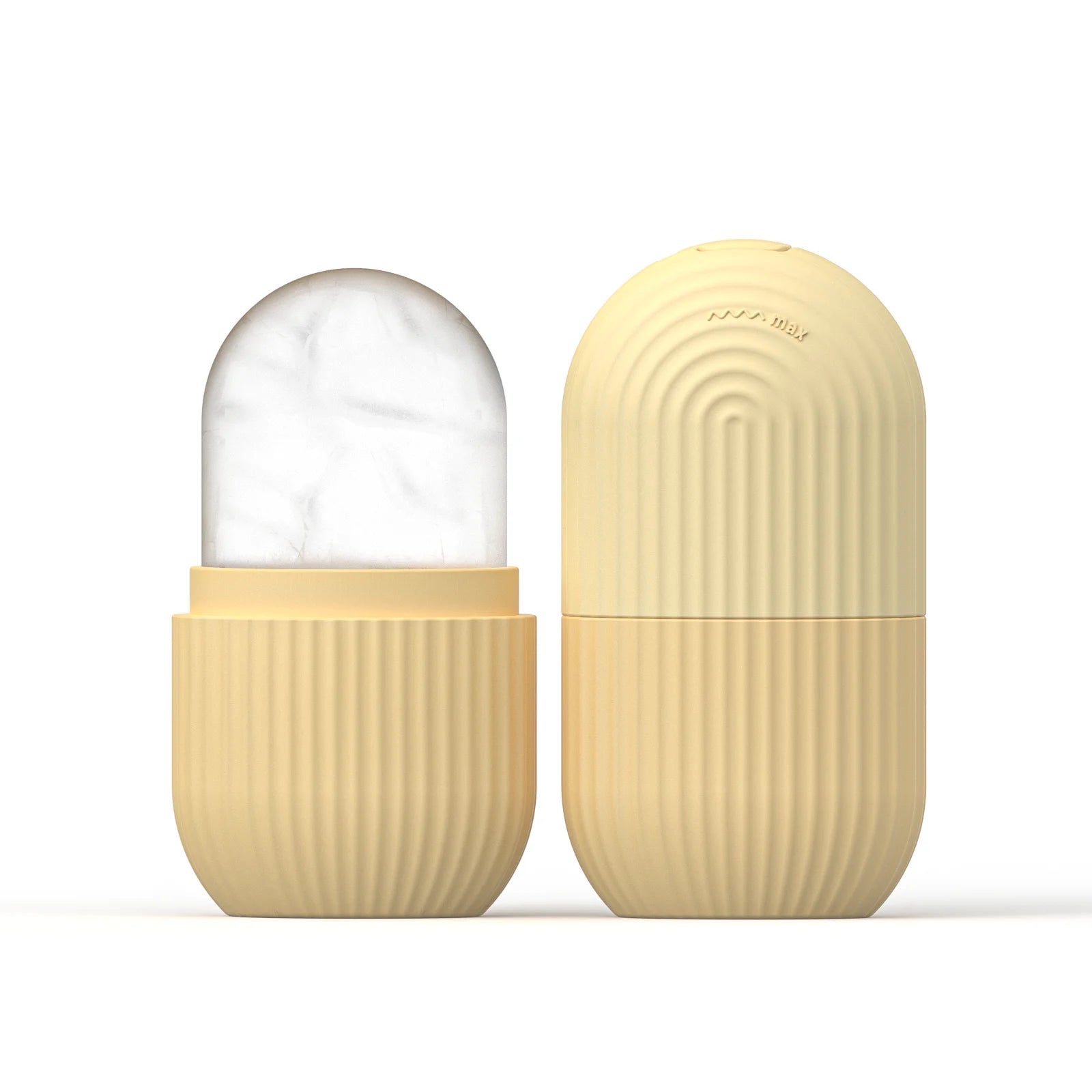 Silicone face ice cube mold