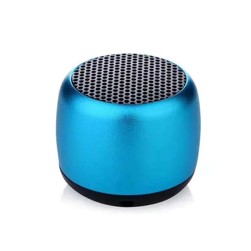 Portable Speakers Handfree Cell Phone Bluetooth Wireless Speaker Small Subwoofer Bass Sound Box Mini Soundbox Metal Audio Player