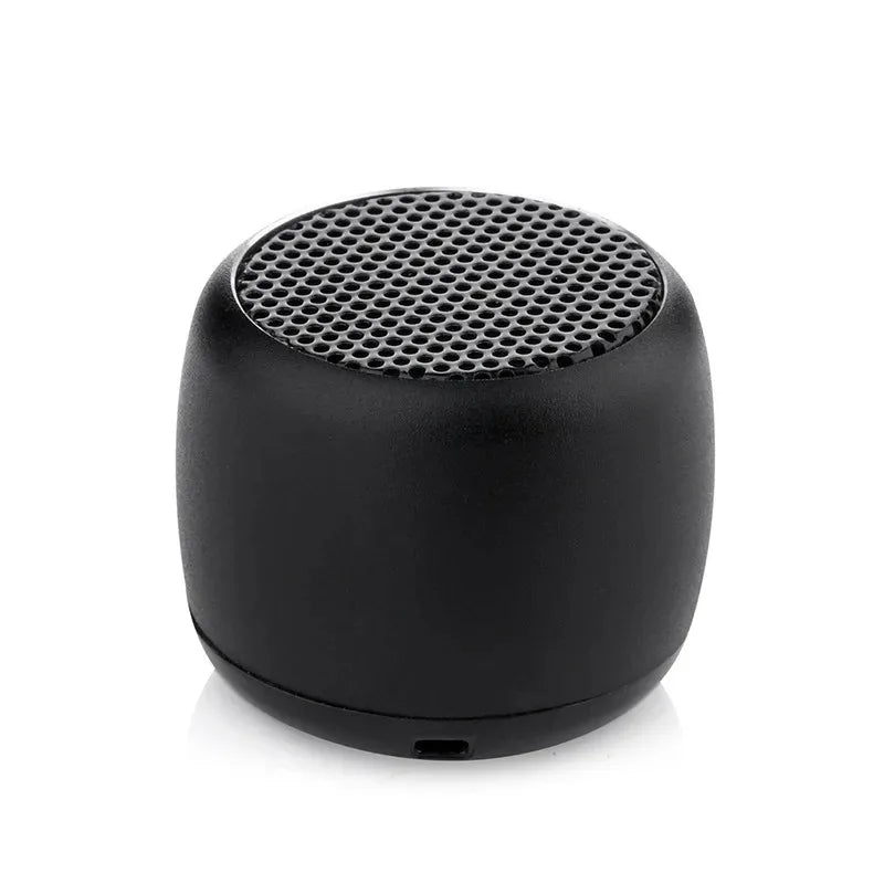 Portable Speakers Handfree Cell Phone Bluetooth Wireless Speaker Small Subwoofer Bass Sound Box Mini Soundbox Metal Audio Player