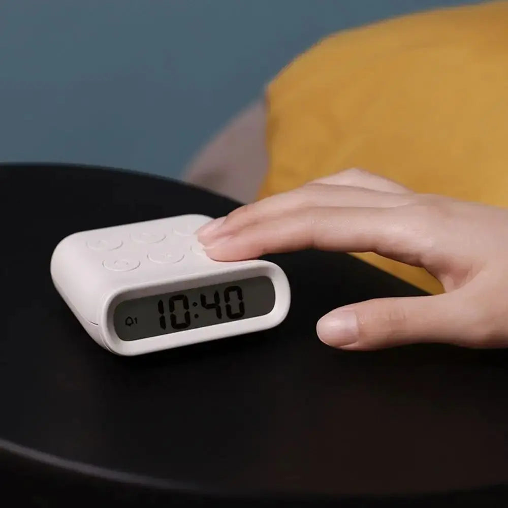Kitchen Timer Creative Small Alarm Clock Simple Plastic Alarm Clock Mini Portable Electronic Alarm Clock Kitchen Gadget