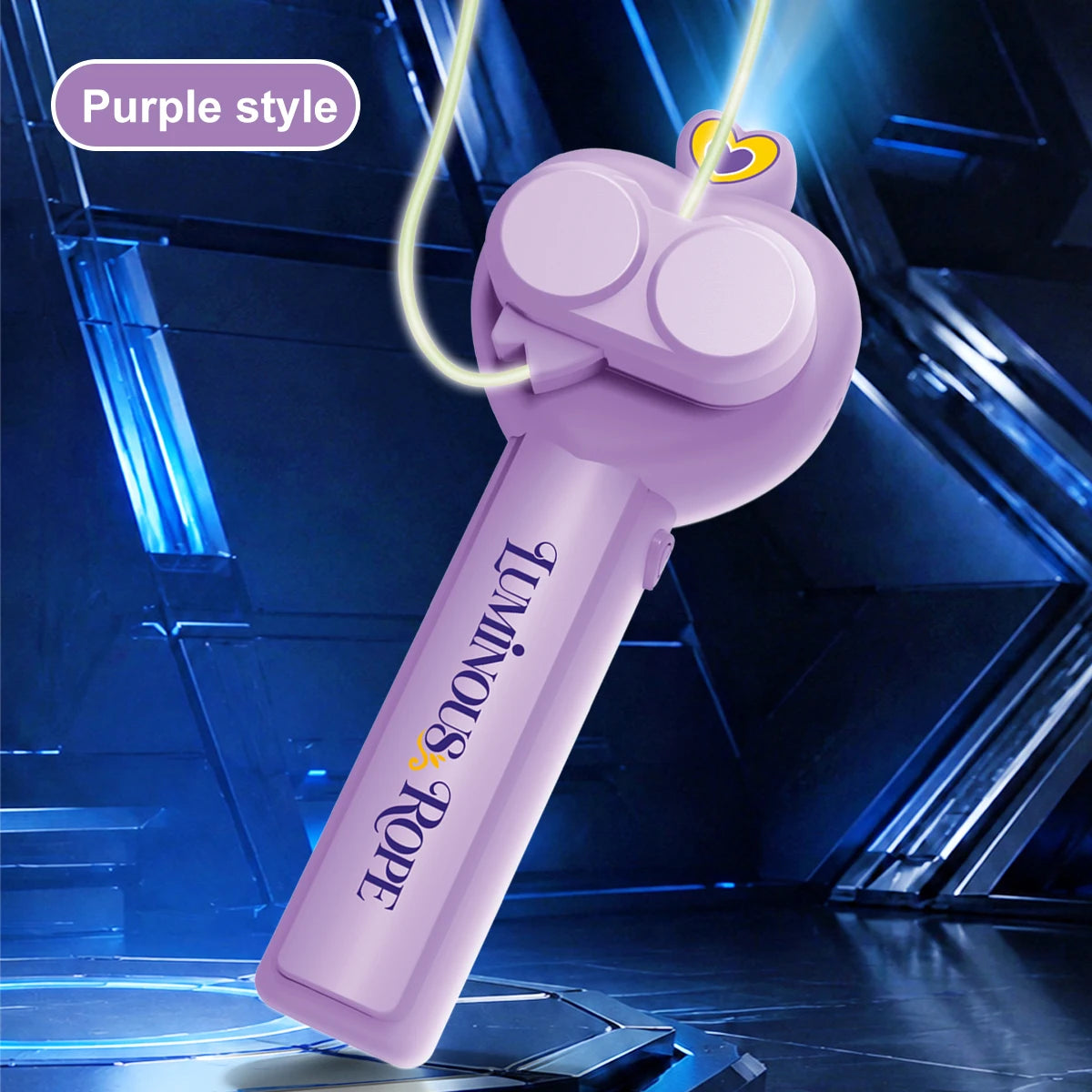 Glowing Rope Launcher Toy, a Flying Rope That Loops in the Air, Brings Endless Tricks and Fun, Suitable for Outdoor Festival Parties